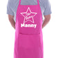 Nanny Is Star Baker Funny Chef Birthday Gift Novelty Baking Cooking BBQ Apron