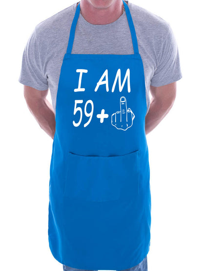 I am 60 Birthday Novelty Baking Cooking BBQ Apron 60th Birthday