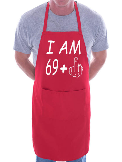 I am 70 Birthday Baking BBQ Apron 70th Birthday