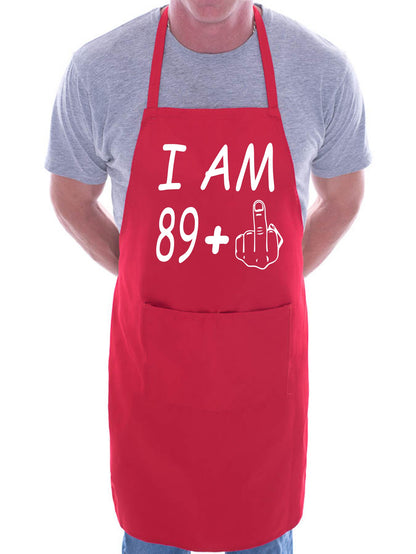 I am 90 Birthday Baking BBQ Apron 90th Birthday