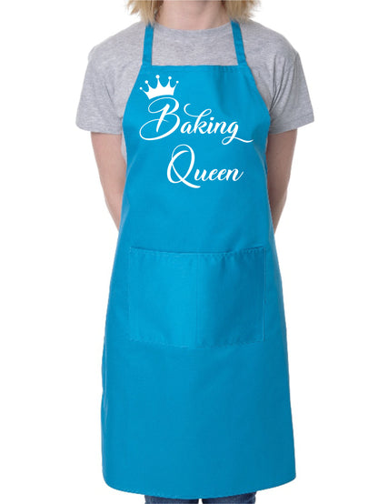 Baking Queen Mother's Day Novelty Cooking Bakers Ladies Apron