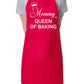 Mommy Queen of Baking Mother's Day Novelty Bakers Ladies Apron