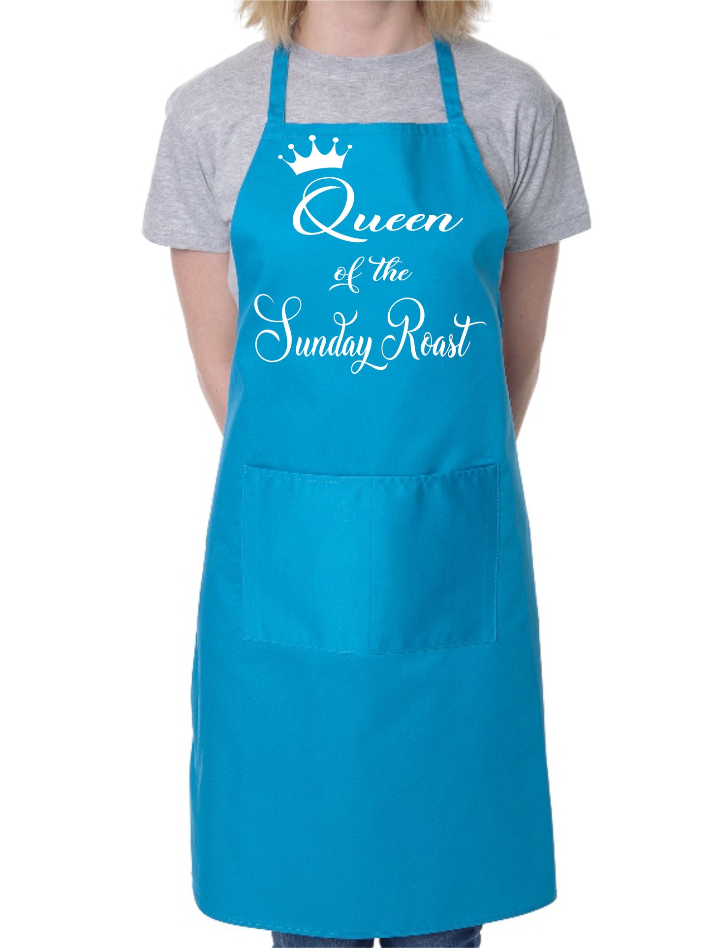 Queen of Sunday Roast Mother's Day Novelty Cooking Ladies Apron