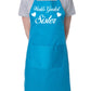 Worlds Greatest Sister Mother's Day Cooking Bakers Ladies Apron