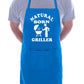 Natural Born Griller Funny Apron s Baking BBQ