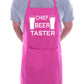 Chief Beer Taster Slogan Funny BBQ Baking Apron