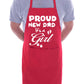 Proud New Dad It’s a Girl New Baby Apron Novelty Baking BBQ Cooking