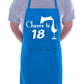 18th Birthday Apron Cheers to 18 Apron Baking BBQ Gift