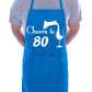 80th Birthday Apron Cheers to 80 Apron Baking BBQ Gift
