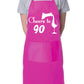 90th Birthday Apron Cheers to 90 Apron Novelty Baking BBQ Cooking Gift