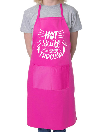 Hot Stuff Coming Through Apron Baking BBQ Cooking