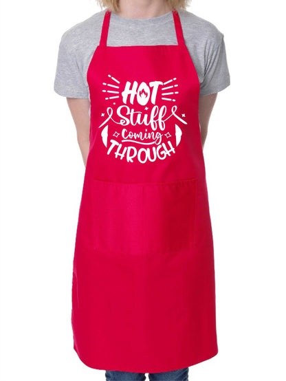 Hot Stuff Coming Through Apron Baking BBQ Cooking