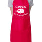 Camping Is My Happy Place Apron Baking BBQ Cooking