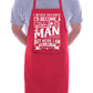 I've Become A Grumpy Old Man Funny BBQ Apron Baking Crafting Cooking Apron