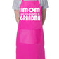This Mom has been Promoted To Grandma Nan Funny Apron Baking Cooking Apron
