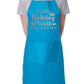 It's My Birthday Month Ladies Apron Birthday Gift Funny Baking Apron In Rose Gold Design