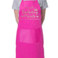 It's My Birthday Month Ladies Apron Birthday Gift Funny Baking Apron In Rose Gold Design