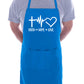 Faith Hope Love Church Christian Funny Apron Baking Cooking Apron