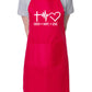 Faith Hope Love Church Christian Funny Apron Baking Cooking Apron
