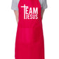Team Jesus Church Christian Funny Apron Baking Cooking Apron