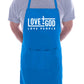 Love God Love People Church Christian Funny Apron Baking Cooking Apron