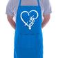 Faith In Heart Church Christian Funny Apron Baking Cooking Apron