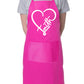 Faith In Heart Church Christian Funny Apron Baking Cooking Apron