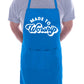 Made To Worship Church Christian Funny Apron Baking Cooking Apron