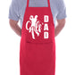 Golf Dad Golfer Apron Funny Birthday Gift Father's Day Cooking Baking BBQ
