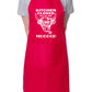 Kitchen Closed Not In The Mood Apron Funny Birthday Gift Cooking Baking BBQ