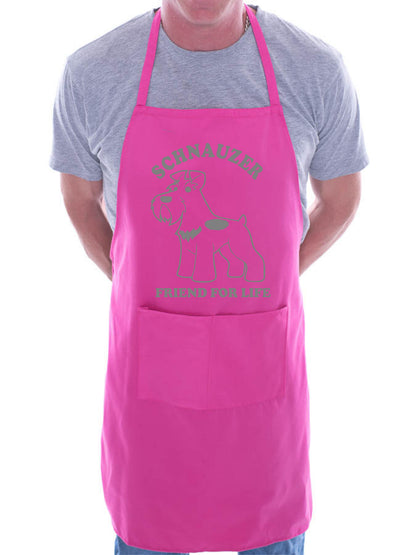 Adult Schnauzer Dog Lovers Gift BBQ Cooking Funny Novelty Apron