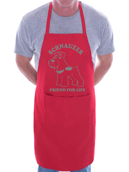 Adult Schnauzer Dog Lovers Gift BBQ Cooking Funny Novelty Apron