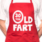 Adult 30 Year Old Fart Birthday BBQ Cooking Funny Novelty Apron