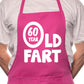 Adult 60 Year Old Fart Birthday BBQ Cooking Funny Novelty Apron