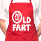 70 Year Old Fart Birthday BBQ Cooking Apron