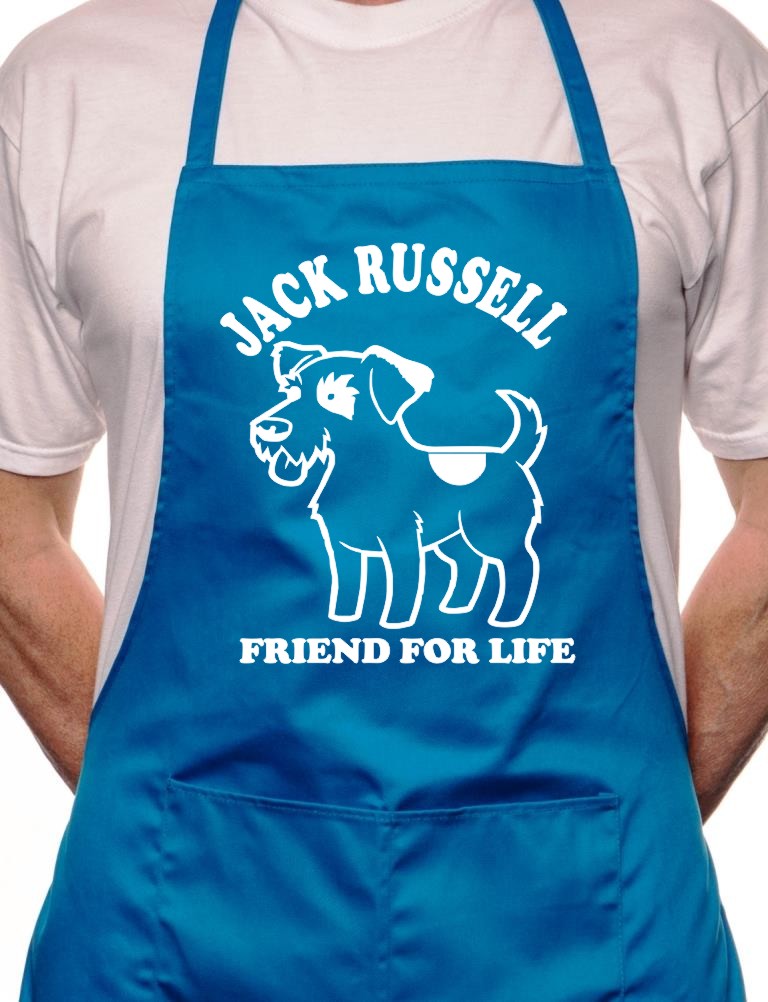 Jack Russell Dog Lover BBQ Cooking Apron