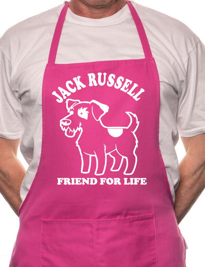 Jack Russell Dog Lover BBQ Cooking Apron