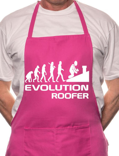 Evolution Of Roofer BBQ Cooking Apron