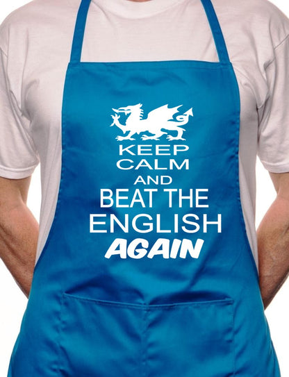 Welsh Rugby Beat The English BBQ Cooking Apron
