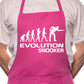 Evolution Of Snooker Player BBQ Cooking Apron