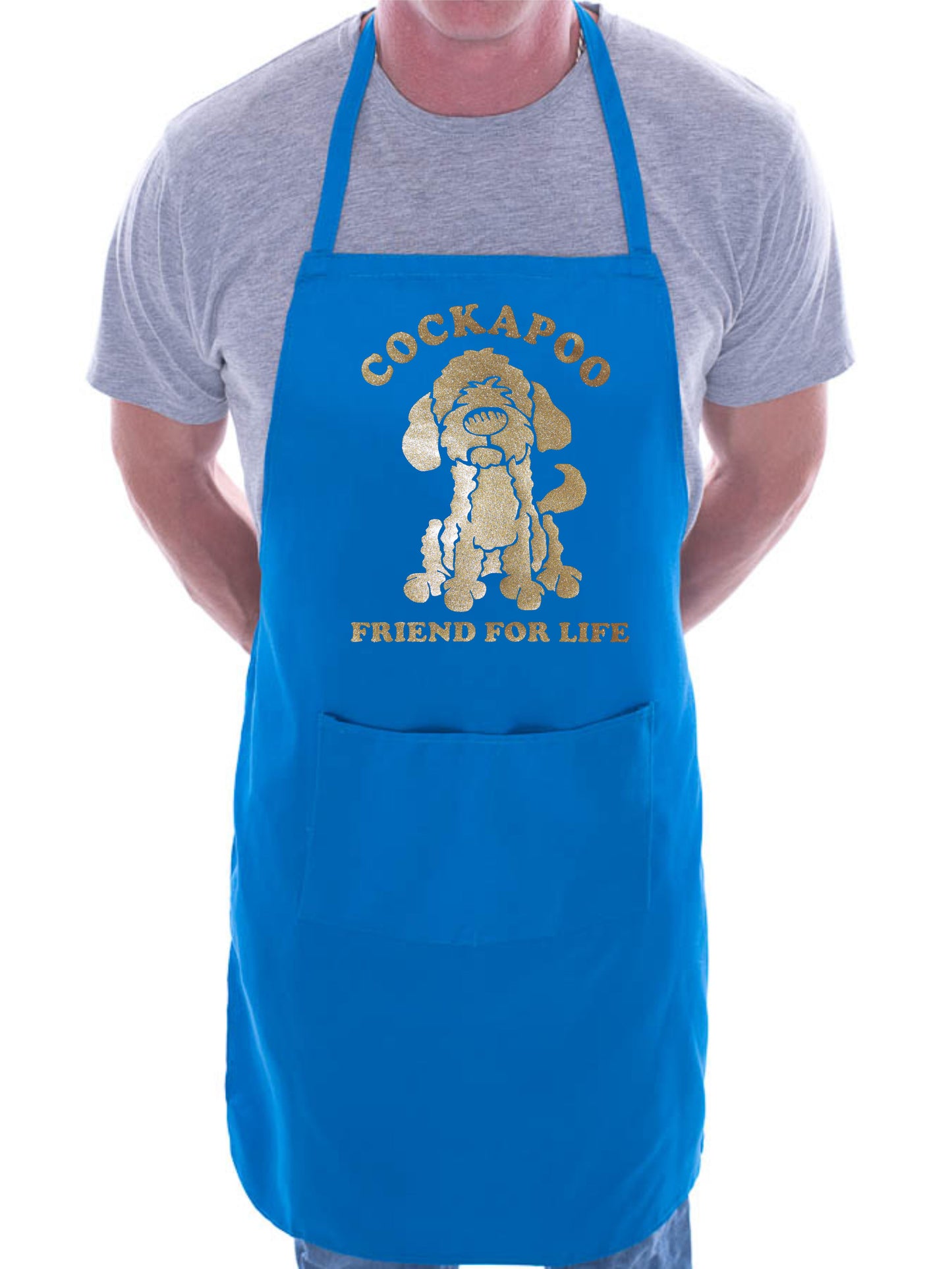 Adult Cockapoo Dog Lover Gift BBQ Cooking Funny Novelty Apron