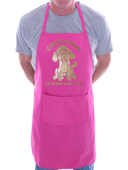 Adult Cockapoo Dog Lover Gift BBQ Cooking Funny Novelty Apron