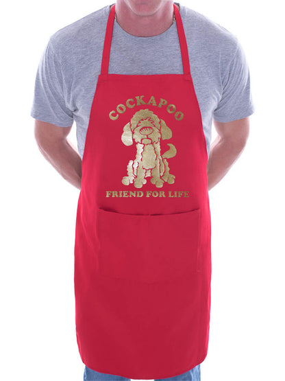 Adult Cockapoo Dog Lover Gift BBQ Cooking Funny Novelty Apron