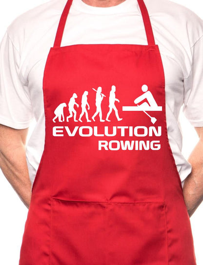 Evolution Of Rowing BBQ Cooking Apron