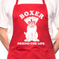 Boxer Dog Lovers Gift BBQ Cooking Apron