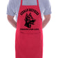 Adult German Shepherd Dog Lover BBQ Cooking Funny Novelty Apron
