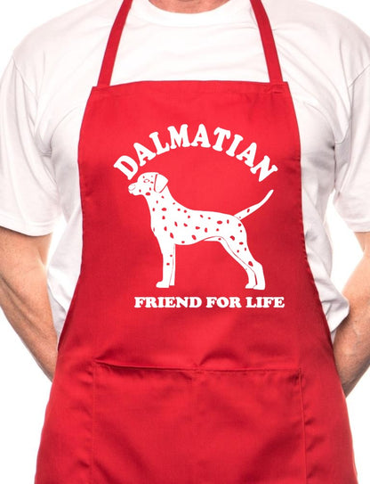 Dalmation Dog Lover BBQ Cooking Funny Novelty Apron