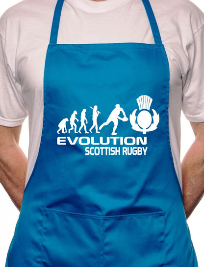 Evolution Of Scottish Rugby BBQ Cooking Apron