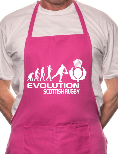 Evolution Of Scottish Rugby BBQ Cooking Apron
