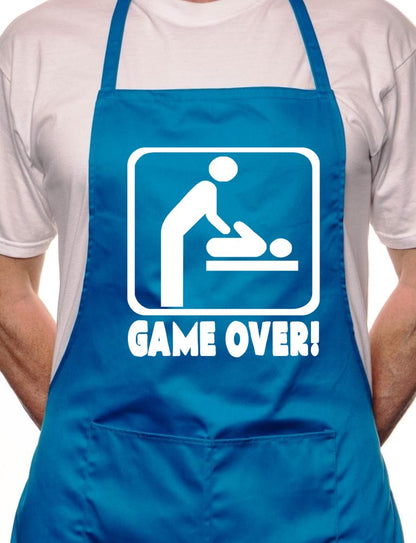 Game Over New Baby BBQ Cooking Apron